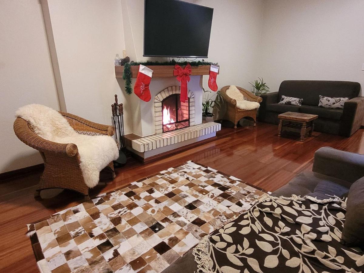 Ap. De 4 Quartos Com Ar A 150M Da Rua Coberta Gramado Kültér fotó