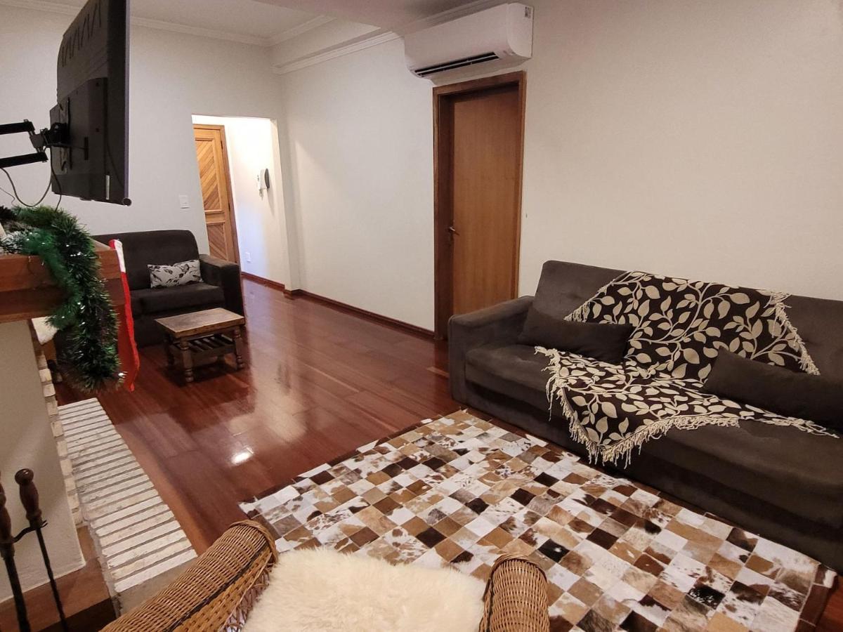 Ap. De 4 Quartos Com Ar A 150M Da Rua Coberta Gramado Kültér fotó