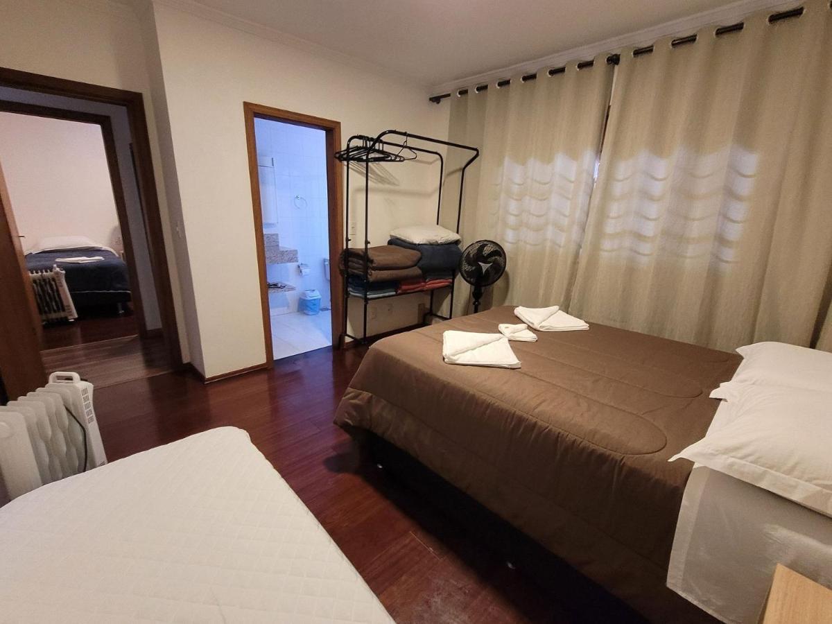 Ap. De 4 Quartos Com Ar A 150M Da Rua Coberta Gramado Kültér fotó